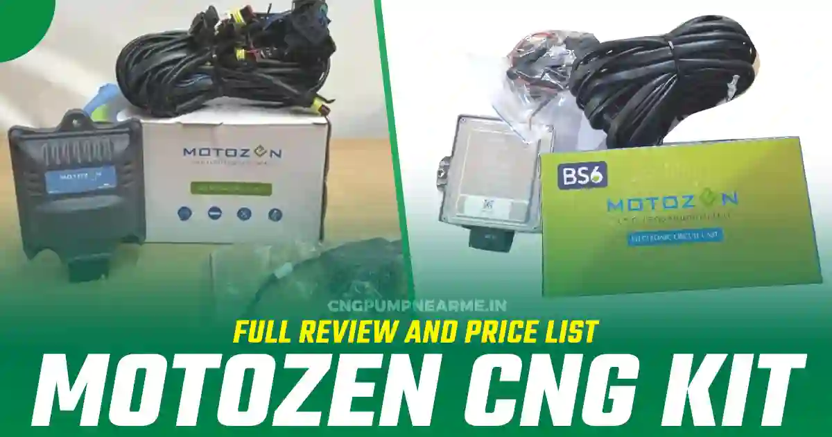 Motozen CNG Kit Price & Review